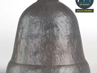 Bell with clapper 3D model