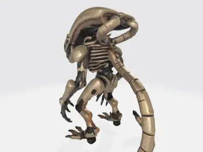Alien robot 3D model