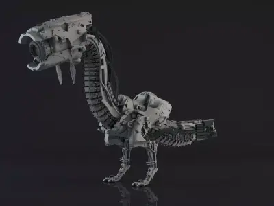 Watcher Machine 3D print model