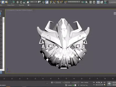 Transformers Bone Crusher Head High Quality Printable 3Ds Model 3D model