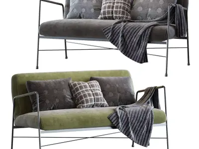 Derry Genuine Sofa 3D model