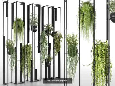 Plants and Pools Collection  3D Model Pack