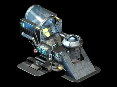 Functional mechanical object 08 3D model