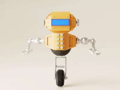 Robot V22 3D model