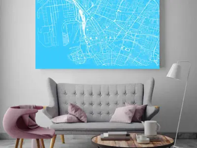 Streets and roads City Malmo Sweden  3D model