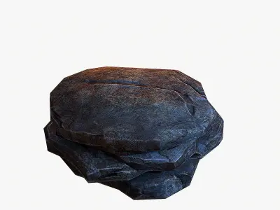 Big Stone 3  Low-poly 3D model