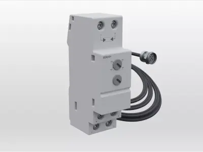 Light dependent relay 3D model