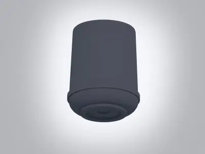 Rubber Chair Leg Stopper Low-poly 3D model