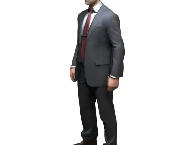 Business Professional Character Pack 3D print model