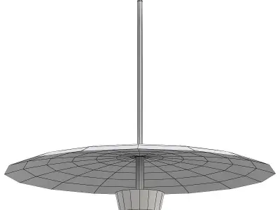 reflect pendant light with shade 3D model