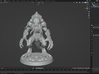 Chitin Brood Abomination Beast  Print-Ready STL 3D print model