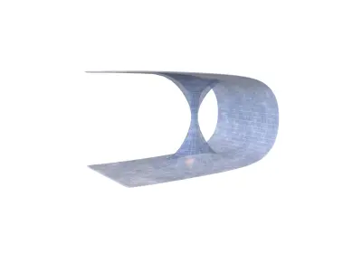 Wormhole v3 005 Low-poly 3D model