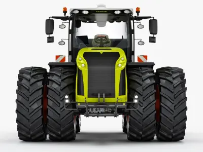  Claas Xerion 5000 Dual Wheels Power Tractor 