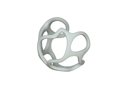 SciFi Cube Object No 34385 Low Poly Shape Texture
