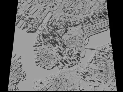 Boston 3D Printing stl file 3D Model of Boston 3D print model