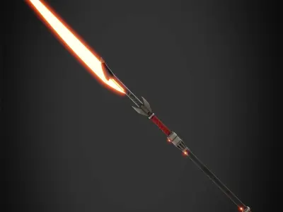 Star Wars Darth Bane Pike for Cosplay 3D print model