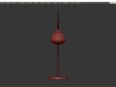 VONN Lighting Lecce Integrated LED Table Lamp Low-poly 3D model