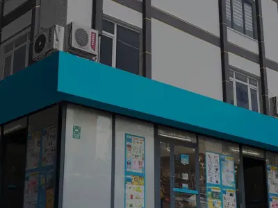 Architectural Building-4 Free low-poly 3D model