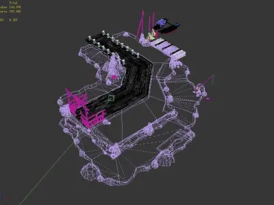 Small - Dock - Dock 03 3D model