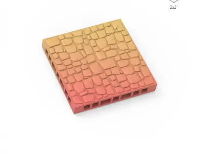 Town Streets set 3D print model