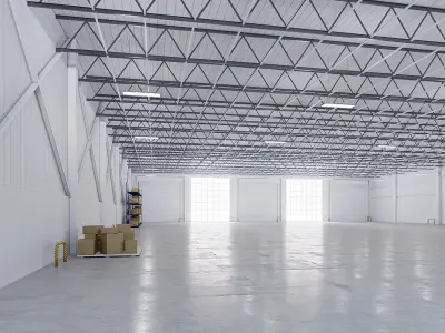 HDRI Interior Warehouse 05 Texture