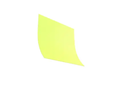 Memo Note v1 003 Low-poly 3D model