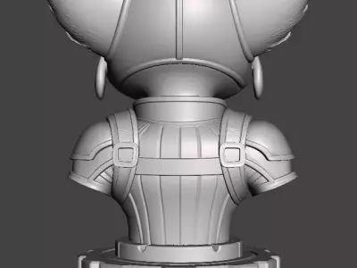 Ratchet Bust 3D print model