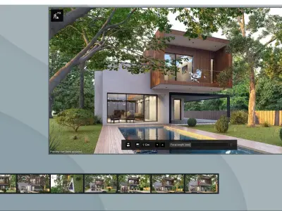 SCENE LUMION 11 5 AND ABOVE POOL BY YOGA4ARCH 3D model 3D model