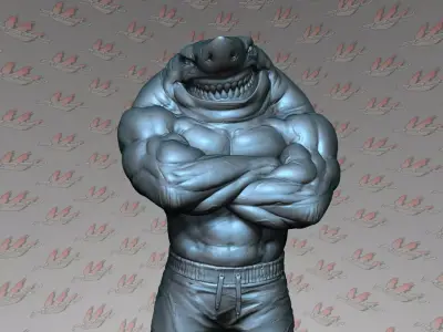 Streex 1-24 Scale Street Sharks 3D print model