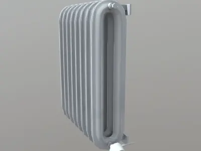 Radiator Low-poly 3D model
