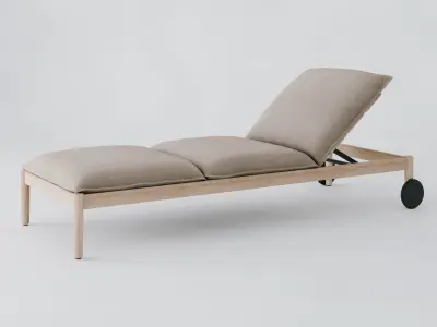 DWR Terassi Chaise 3D model