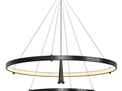 Frosty Chandelier by Lalume 3D model