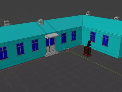 Old Village Elementary School 3D model