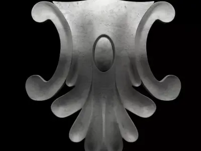 Decor octopus symbol 3D model