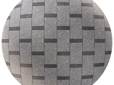 Terrazzo Exterior Tiles 01 - Seamless Texture