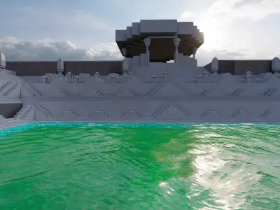 SUN TEMPLE MODHERA 3D model