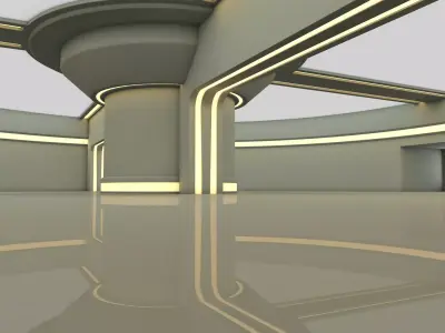 Modern Room 3D model