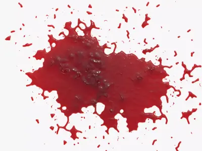 Blood Stain Free 3D model