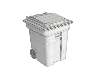 Trash Container 3D model