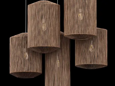 Lamp ratten barrell n12 3D model