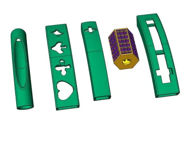 Bracelets gaming table 3D print model