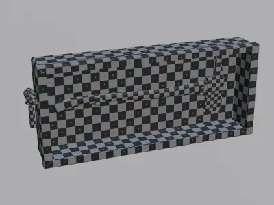 Emergency Axe Box Low-poly 3D model