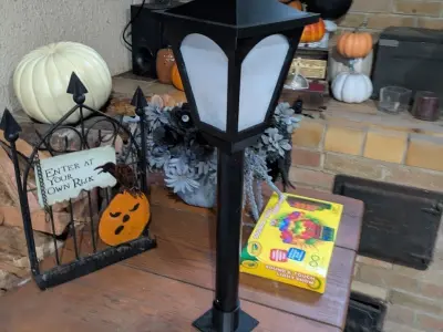 Gas Lamp 3D model