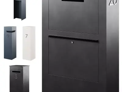 Mailboxes by Adezz 3D model