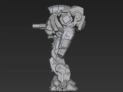 Mecha 3 3D print model