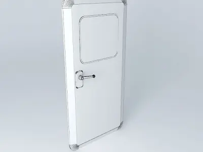 Ship Hatch Door Free 3D model