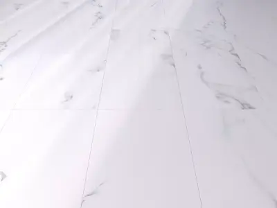 Marble Floor Classic Calacatta White Set 3 Texture