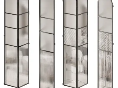 Art Deco door 11 3D model