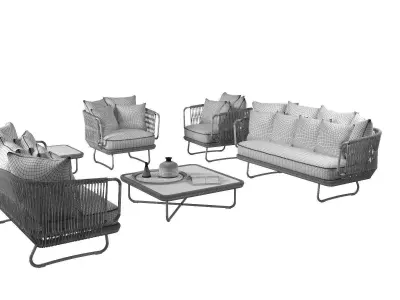 Outdoor Set 25 3D model