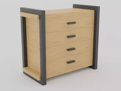 Klasika Series Dresser 3D model